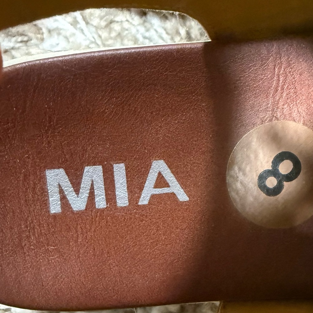 MIA Yellow Rope Lace up Sandals - Picture 5 of 6